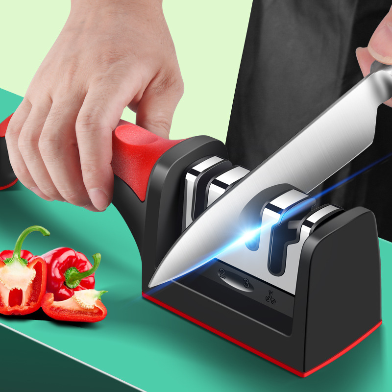 Workshop Tools Knife Sharpener - 양면 칼갈이 텅스텐 카바이드 세라믹, 주방용
