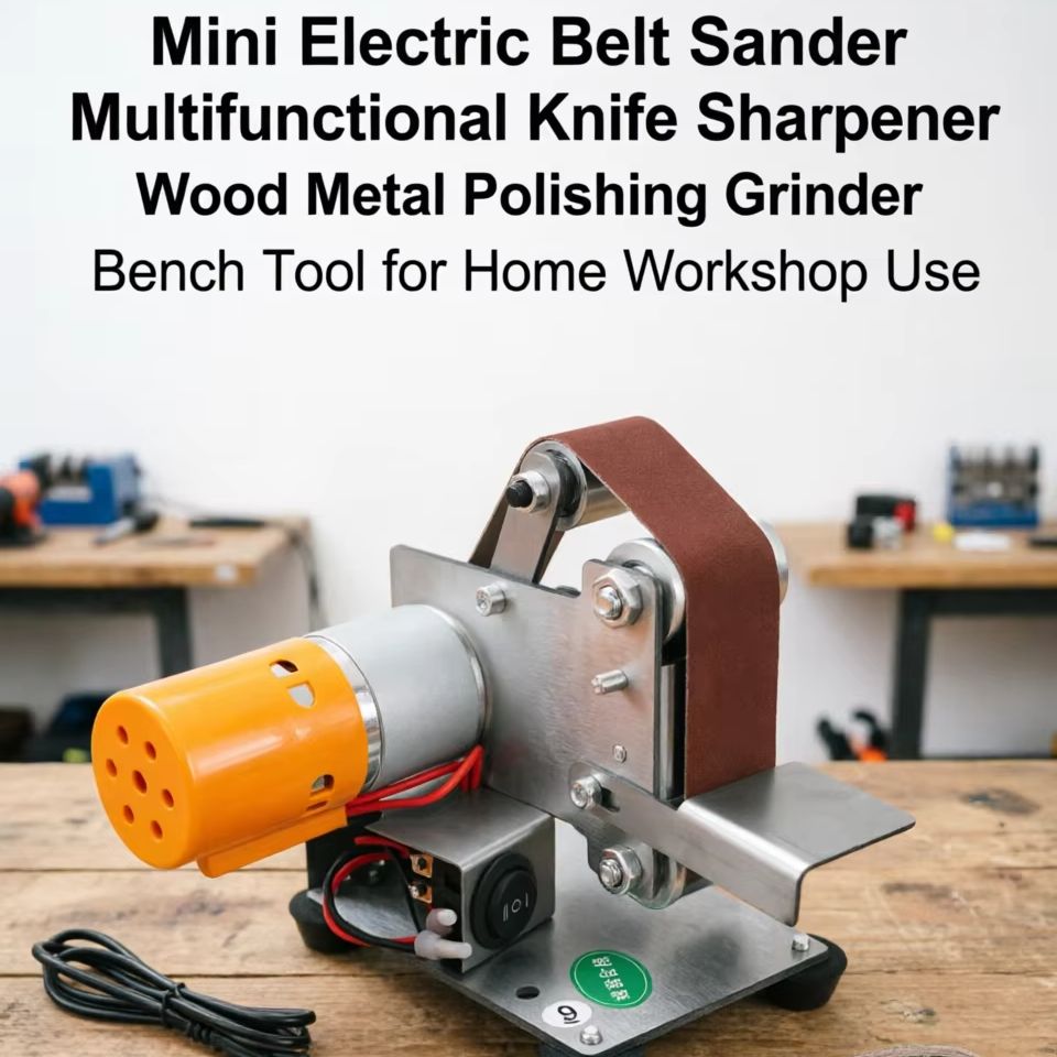 Workshop Tools Knife Sharpener - 미니 전동 벨트 샌더 다기능 칼갈이