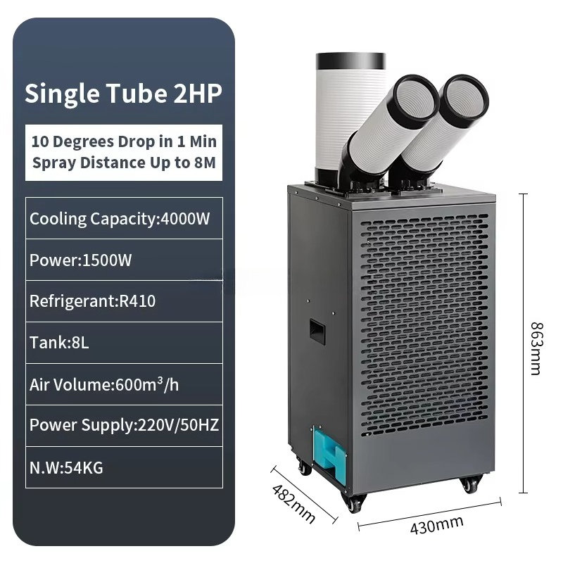 저렴한 가격의 2파이프 4000W 14000BTU 이동 - Workshop Tools Price 리뷰 및 가격