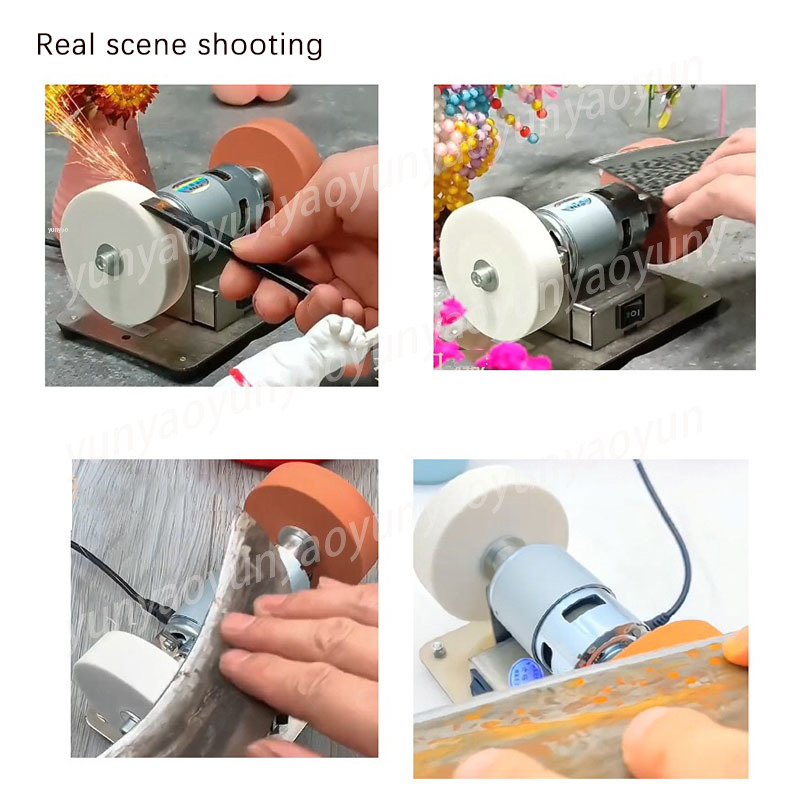 이중 휠 벤치 그라인더 가정용 연마 광택 연마 도구 ( - Workshop Tools Knife Sharpener 리뷰 및 가격
