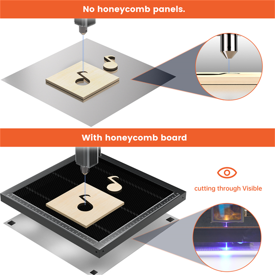 ACMER 허니콤 패널 레이저 작업 테이블 CO2 CN - Workshop Tools And Equipment 리뷰 및 가격