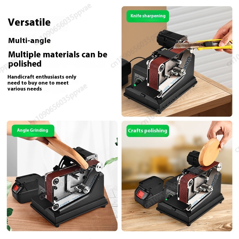 자동 무선 미니 벨트 그라인더 2 in 1 샌더 광택기 - Workshop Tools Knife Sharpener 리뷰 및 가격