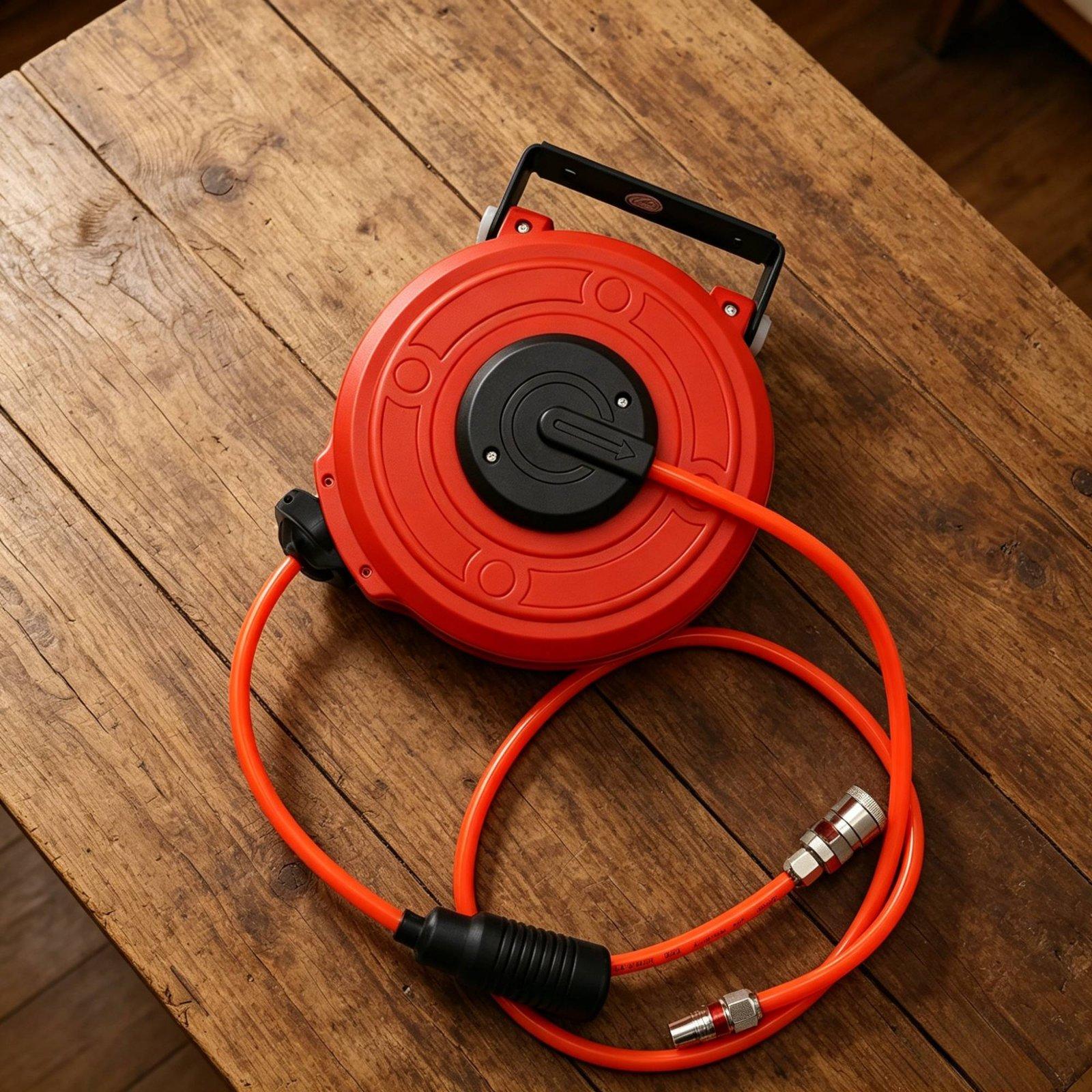 접이식 공압 에어 호스 릴, 작업장 및 차고 공구용 회 - Tools For Garage Workshop 리뷰 및 가격
