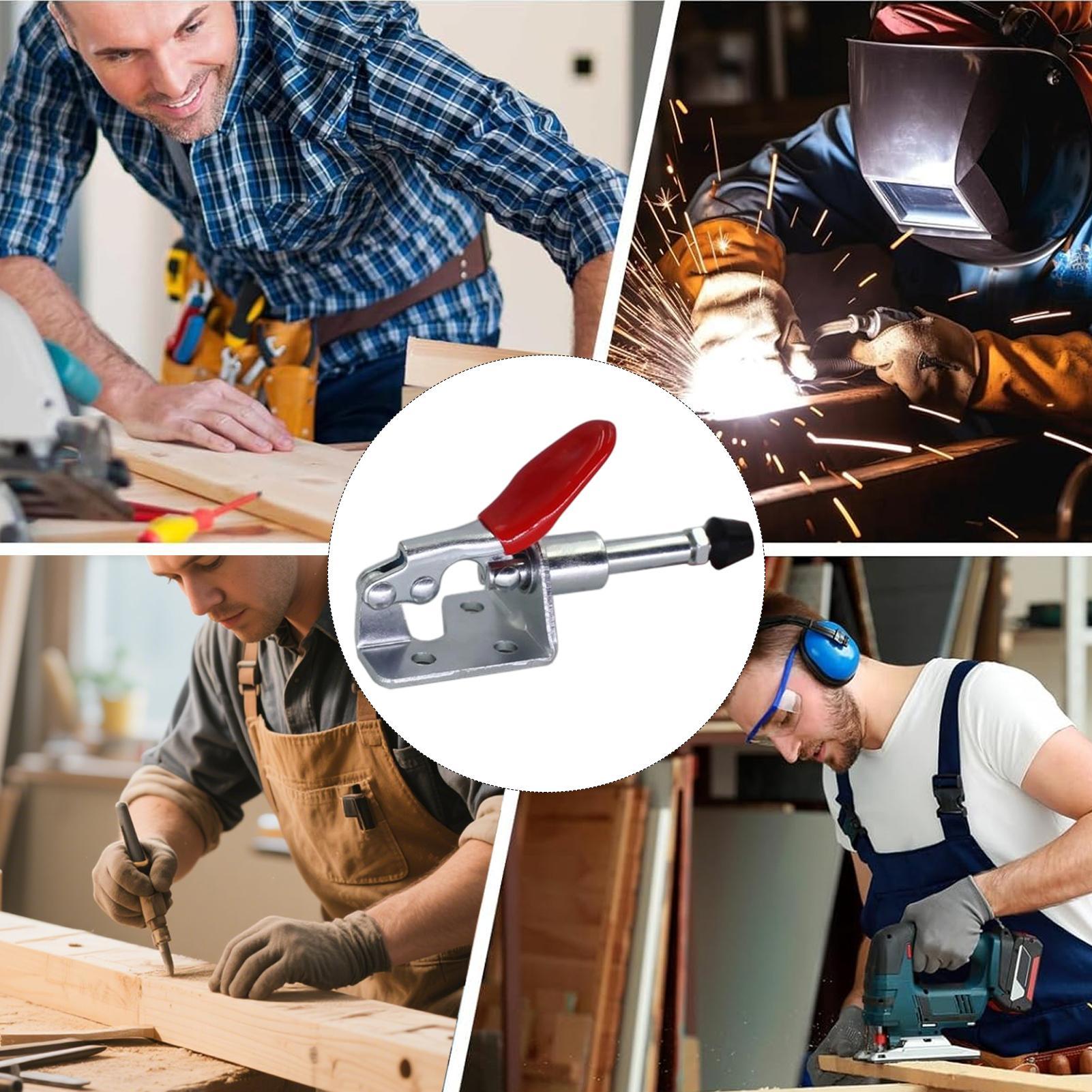 수평 토글 클램프 45kg 고하중 푸시풀 도구, 작업장 - Tools For Garage Workshop 리뷰 및 가격