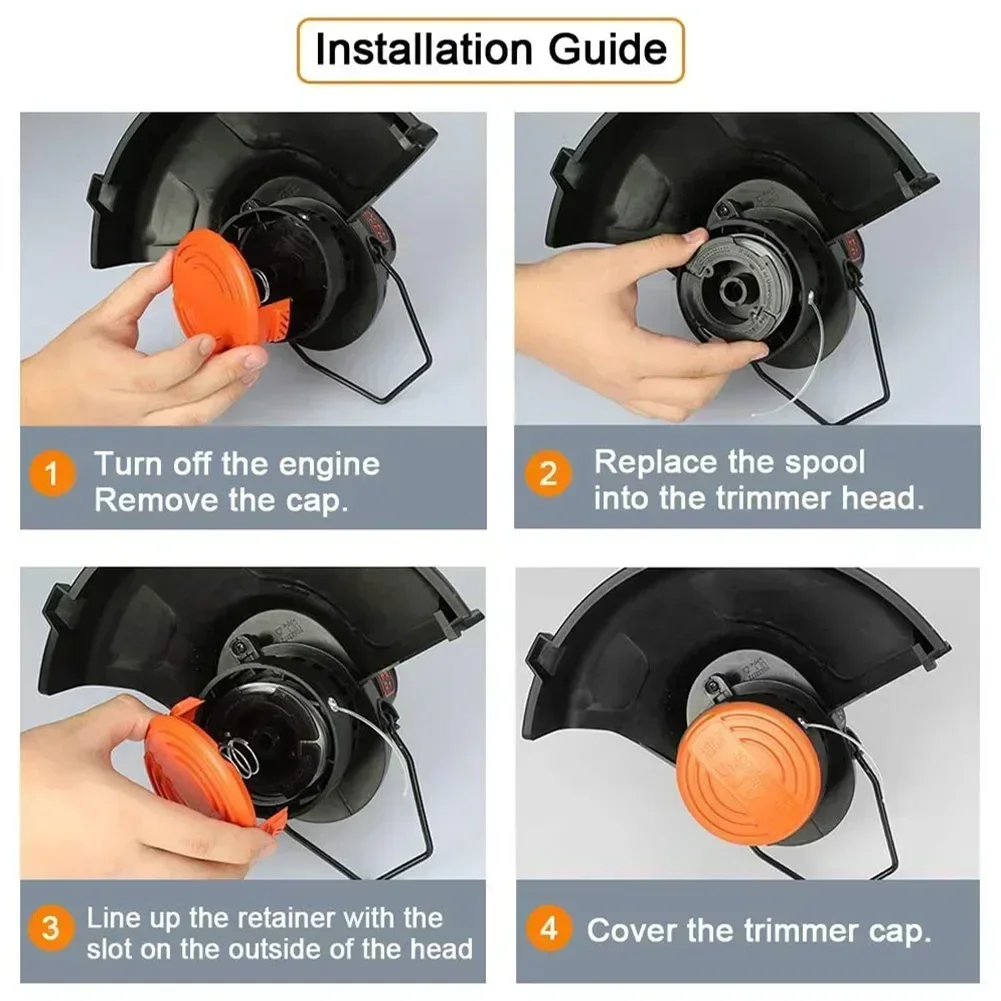 6팩 3/블랙 및 교체용 데커 트리머 스트링 스풀 라인 - Black+Decker Tool Cordless 리뷰 및 가격