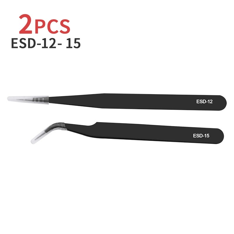 ESD 트위저 스테인레스 스틸 작업장 정전기 방지 ES - Hand Tools Maintenance Workshop 리뷰 및 가격