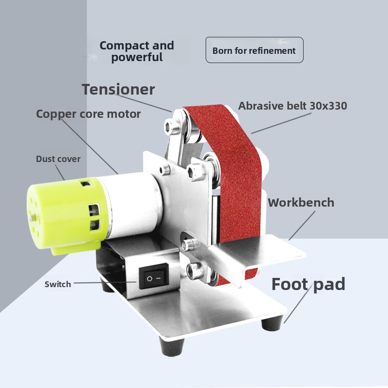 미니 전기 벨트 샌더 폴리셔, 목공용 소형 휴대용 내구 - Workshop Tools Knife Sharpener 리뷰 및 가격