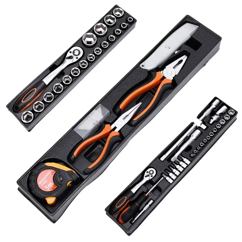 공구 세트 철제 박스 3단 서랍 72T 자동 릴리즈 렌 - Workshop Tools Price 리뷰 및 가격