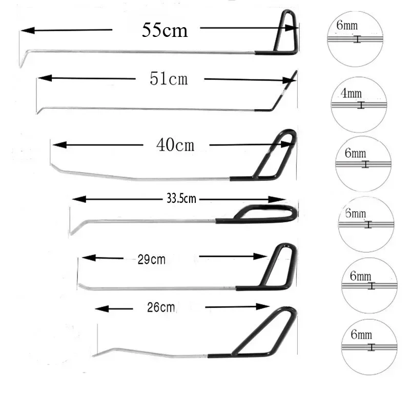 자동차 차체 덴트 제거 크로우바 키트 자동차 우박 덴트 - Workshop Tools Automotive 리뷰 및 가격